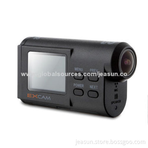 Full HD 1,080P Sports Camcorder with 1.5-inch LCD, RF Remote Control